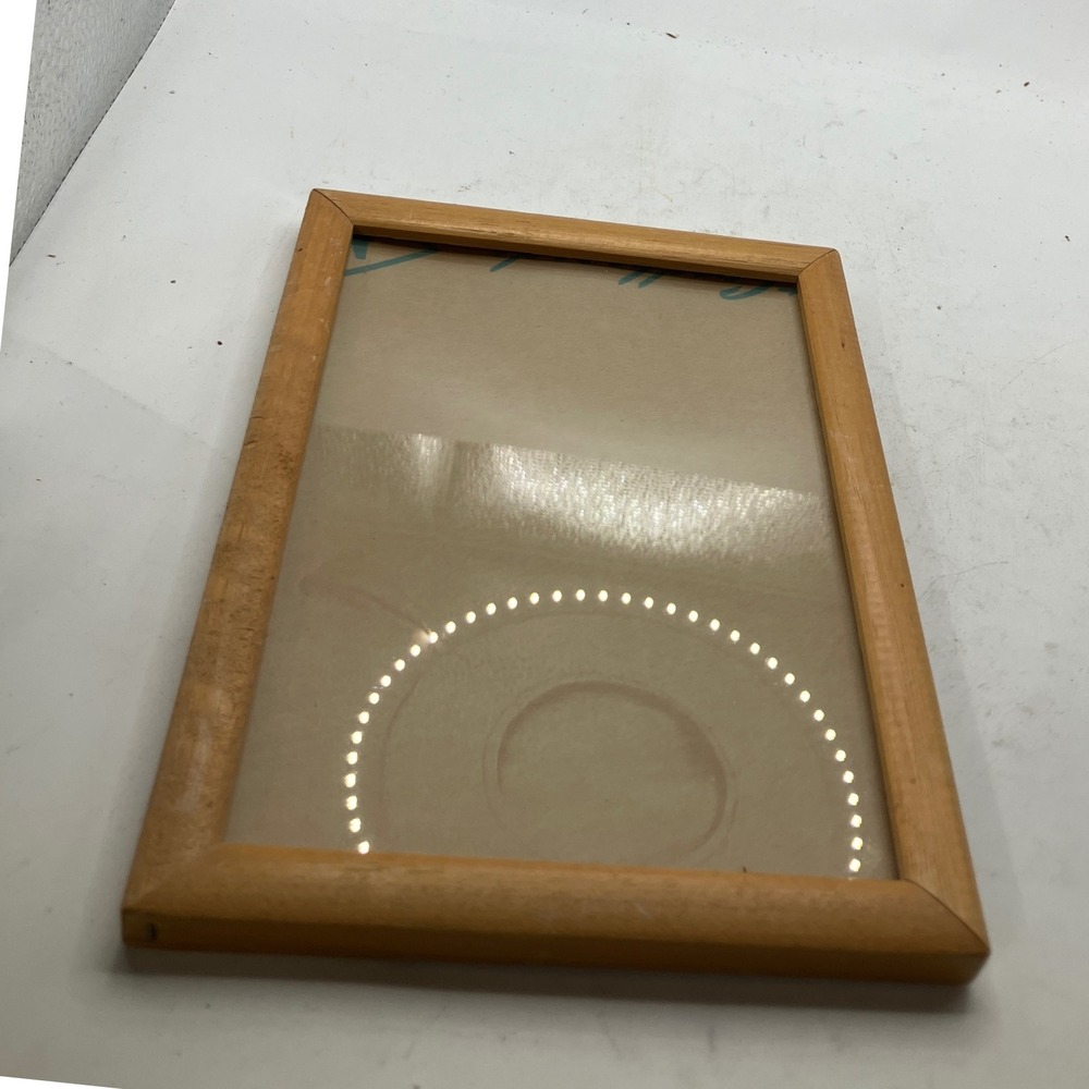 Rustic Wood Picture Frame Photo Display Tabletop Wall‎ Decor Natural Grain